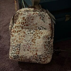 NWT Leopard Print Backpack A New Day Back to School Back to College